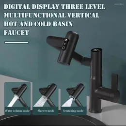 Kitchen Faucets Multi-Purpose Digital Display Faucet 3-Speed Adjustables Replace For Home Bathroom