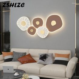 Wall Lamp Nordic Modern Led Light 2024 Luxury Decor Sconce For Living Room Bedroom Resturant Dining Kitchen