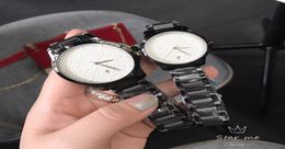 Fashion Brand Watches for Women Men Couples Lovers039 style stainless steel band Quartz wrist Watch G997227038