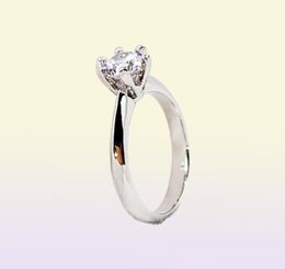 Classic Design Charm Wedding Rings Woman Promise Eternal Love Zircon Ring For Women Fashion Dainty Engagement Jewelry Whole 2 5970413