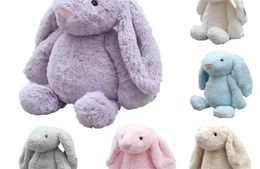 Party Favour Easter Rabbit Soft Stuffed Animal Doll Toys 30cm 40cm Cartoon Simulator Bunny Ear Plush Toy for Kids Birthday Girlfrie5003280