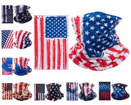 Sports Mask Cycling Breathing Protective Face Mask America Flag Masks Scarf Bicycle Half Face Cover Design Face Shield Head Scarf 8779277