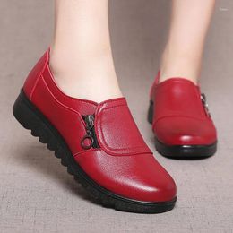 Casual Shoes For Women 2024 Spring Autumn Flats Fashion Non-slip Comfortable Ladies Plus Size 35-41 Loafers