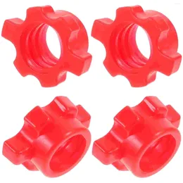 Accessories Professional Dumbbell Bar Nut Rod Plastic Spinlock Collars Fixing Screws Clamp Exercise Equipment For Home