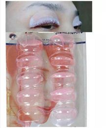 10 pairs silicone durable eyelash permanent Perm Curler Curling Root Lifting False Fake Eyelash Shield Pad maquillaje patches1080022