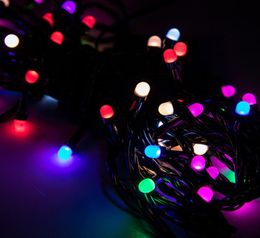 Christmas Day Decoration Lights LED Remote Control Colourful Light String Energy Conservation Romantic Fog Bubble Strings Lamp 11xc7539770