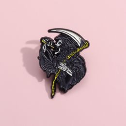 Halloween horror scary gothic character enamel pin childhood game movie film quotes brooch badge Cute Anime Movies Games Hard Enamel Pins