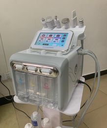 6 in 1 Hydra Dermabrasion Machine Water Oxygen Jet Peel Hydro Skin Scrubber Deep Cleansing RF Face Lifting Cold Hammer Hydrafacial6023379