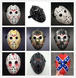 17 Style Masquerade Designer Masks Jason Cosplay Skull Horror Hockey Halloween Costume Scary Festival Party Mask TL06517921874