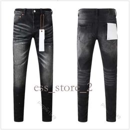 purple jeans designer mens jeans for mens top quality fashion mens jeans style designer pant distressed ripped biker black blue jean slim fit motorcyc stretch 744