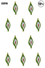 Ireland Lily Flag Lapel Pin Flag badge Brooch Pins Badges 10Pcs a Lot3992450