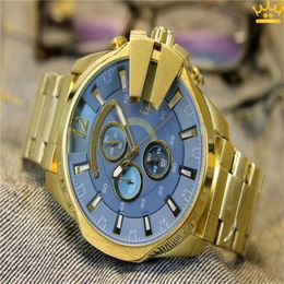 Top Quality Mens Watches DZ Watch All functional Work Stainless Steel DZ4290 DZ4360 DZ4318 DZ4323 DZ4291 Wristwatches Montre De Luxe 3076