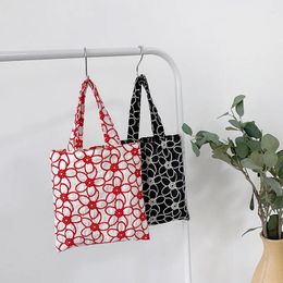 Shoulder Bags Flower Embroidery Small Handbag Bag Female Simple Ins Japanese And Korean Wind Hundred Hand Handbags