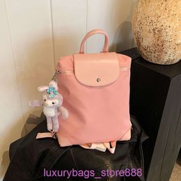 Designer Bag Stores Are 95% Off French 70th Anniversary Backpack Nylon Waterproof Fashion Casual Lightweight Womens BookZ1RM