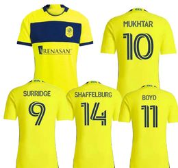 24-25 Nashville customized soccer jerseys thai quality yakuda WIRTZ 10 HOFMANN 7 HINCAPIE 3 TAPSOBA 12 SCHICK 14 GRIMALDO 20 BONIFACE 22 PALACIOS 25 FRIMPONG 30