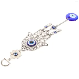 Decorative Figurines Coloured Glass Devil's Eye Moon Pendant Lucky Elephant Window Pendent Wall Ornamentation