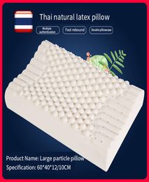Latex Pillow from natural rubber core Royal neck particle high7948688