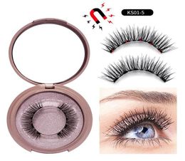 2019 New 5 Magnetic False Eyelashes 9 styles Magnet Fake eyelashes Eye Makeup Kits Eyelash Extension 5pair by boomboom3396554
