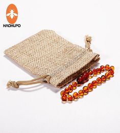 HAOHUPO Cognac Amber Teething Bracelets Anklets 4787039039 Handmade Original Jewelry Baltic Amber Beads for Baby Adults 7304647