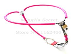 Stainless Steel Female Underwear Device,Virginity Belt with Vagina Lock,Cock Cage,BDSM Adult Games Sex Toys for Women T2005107300605