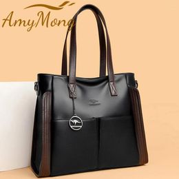 Totes Women Fahsion Tote Bag Handbag Purses Large Luxury Designer Shopper Soft Leather Branded Shoulder Crossbody Messenger