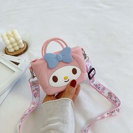 Children's cute handbag, cartoon little girl crossbody bag, baby zero wallet, princess small square bag 78% factory wholesale