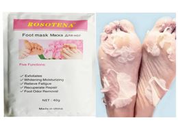 Exfoliating foot SOCKS mask care peeling vinegar remove dead skin smooth BABY feet1523079