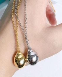 Necklace For Women Short Chain Ball Pendant Simple Stainless Steel Luxury Jewellery Clavicle Gift Designer 210929208t9850522