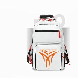 Carmelo Anthony backpack Melo daypack Basketball Star school bag Sport Print rucksack Casual schoolbag White Black day pack