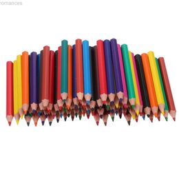 Pencils 6 sets of student writing pencils childrens drawing pencils portable mini colored pencils d240510