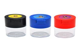 Premium Acrylic Airtight Smoking MultiUse Vacuum Seal Portable Stash Jar Storage Container 60ML For Dry Coffee Tobacco And Herbs 8107930