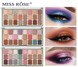 MISS ROSE Brand New Glitter Eye Shadow Pallete 24 Colours Shimmer Matte Profissional Eyeshadow Makeup Palette Festival Stage Cosmet4942610