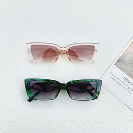 Sunglasses Retro Y2K Style Small Square Women Cat Eye Fashion Colourful Mirror Goggles Men Punk Sports Sun Glasses