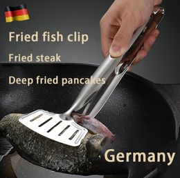 Kitchen Tools 201 non magnetic stainless steel frying shovel easy to Philtre oil large stress area strong grip without oil7737435