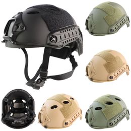 BOOIU Fast Tactical Helmet Thicken ABS Outdoor Air Gun Shooting CS Protective Equipment Riot Helmets Riding Protect 240509