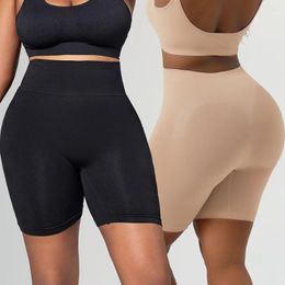 Women's Shapers Women High Waist Tummy Control Panty Wide Band Seamless Shorts Underwear Long Thigh Slimming Trainer Briefs