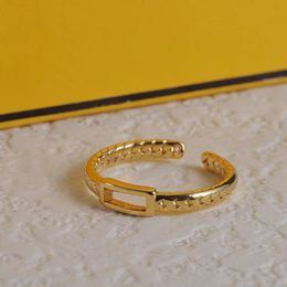 Gold ring minimalist designer ring forwomen and woman Valentine's Day gift couple ring wedding bride jewelry