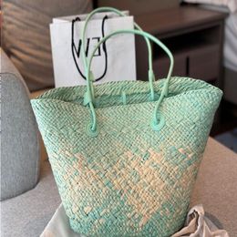 10A Fashion Handbag Designer Summer Bag Colorful Luxury Bag Basket Large Capacity Shopping Bag Beach Women Buflt