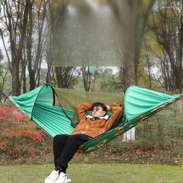 Camp Furniture Garden Camping Hammocks Swings Tarp Lounge Stand Sunshade Anti Mosquito Sleeping Rede De Descanso Outdoor