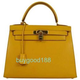 Top Ladies Designer Kaelliy Bag Jaune Couchevel 28 Sellier 2way Handbag 20 Z 191006 high quality daily practical large capacity