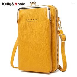 Shoulder Bags Phone Pocket Women's Small Matte Pu Leather Crossbody Bag Women Handbag Female Card Wallet Ladies Clutch Purse