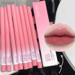 Lip Pencils 3D lipstick Velvet Matte Lipliner Pencil Waterproof Cheap Liquid lipstick Lip Makeup Batom Lasting Sexy Red Pink Nude d240510