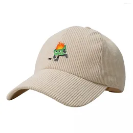 Ball Caps Dumpster Fire Corduroy Baseball Cap Wild Hat Party Snap Back Women's Beach Outlet 2024 Men's