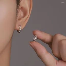 Hoop Earrings Stainless Steel For Men Women Girls Korean Fashion Style 2024 Trendy