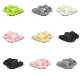 summer new product slippers designer for women shoes Green White Black Pink Grey slipper sandals fashion-026 womens flat slides GAI outdoor shoes
