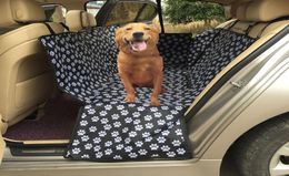 Pet Dog Carriers Waterproof Rear Back Pet Dog Car Seat Cover Mats Hammock Protector With Safety Belt transportin perro5180347