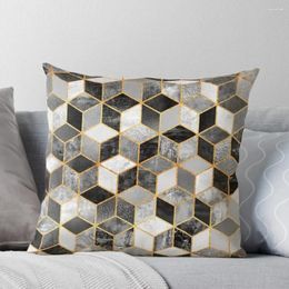 Pillow Black & White Cubes Throw Couch Pillows Sofa Cover Pillowcases Covers