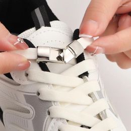 Shoe Parts No Tie Shoelaces For Sneakers Printing Elastic Laces Flat Casual Shoes Men And Women Lazy Shoelace Accessories