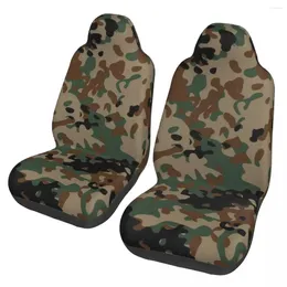 Car Seat Covers Flecktarn Camouflage Universal Cover Four Seasons Women Camo Fabric Fishing