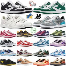 Sneakers designer sk8 sta sneaker shoes Triple White Patent Leather Black Suede Grey Turquoise Green Red Vintage Yellow Purple Gradatio6FHC#